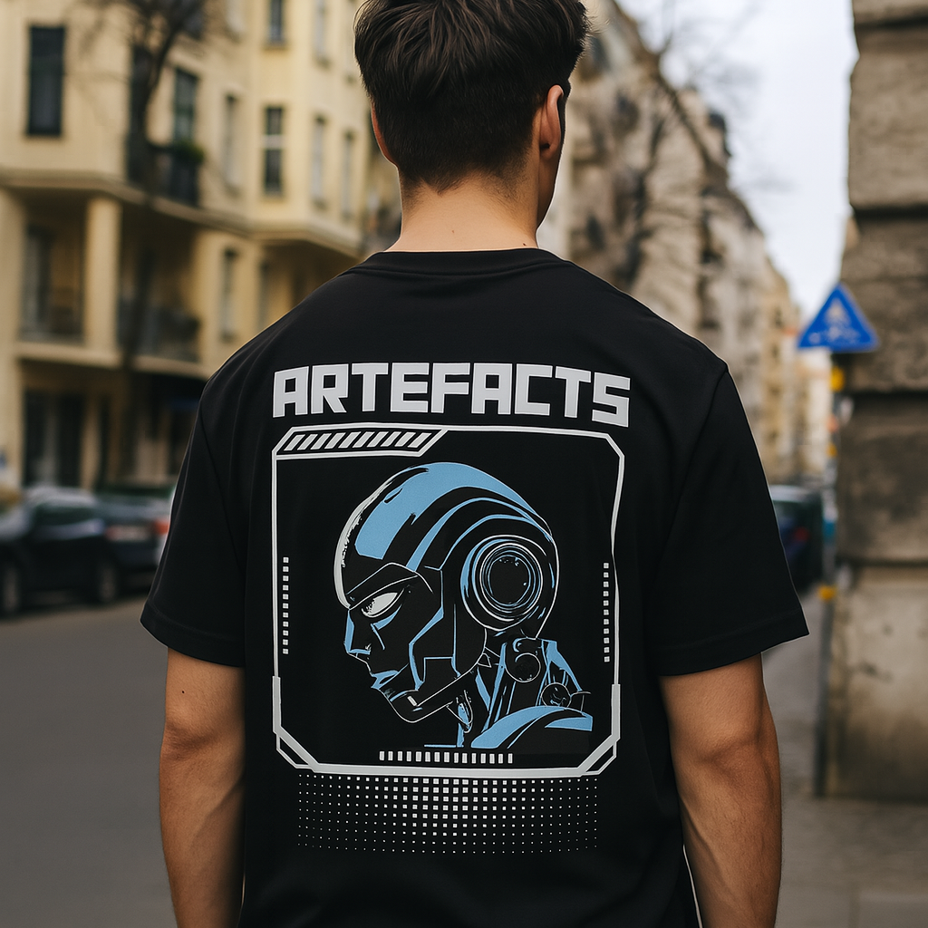 Artefacts Quantum Steel Oversized T-Shirt