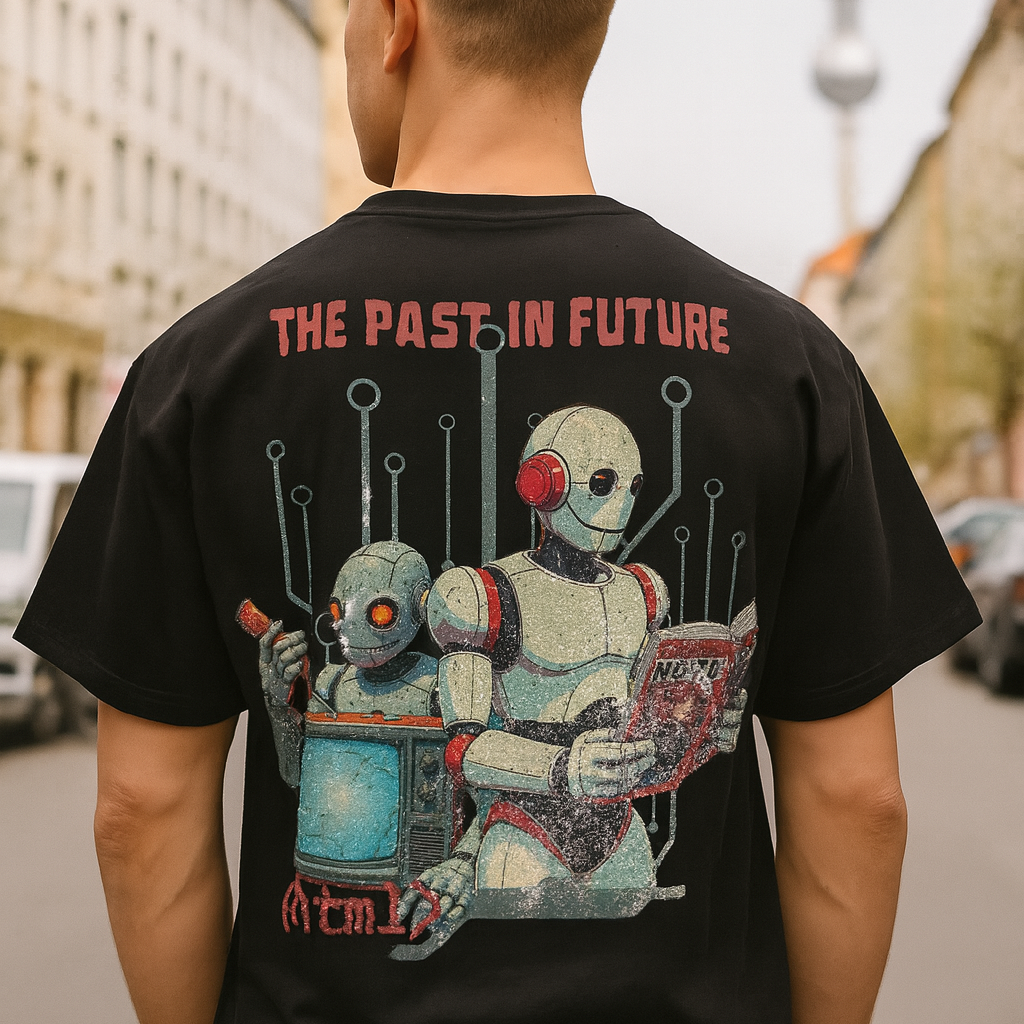 The Past in the Future Oversized T-Shirt