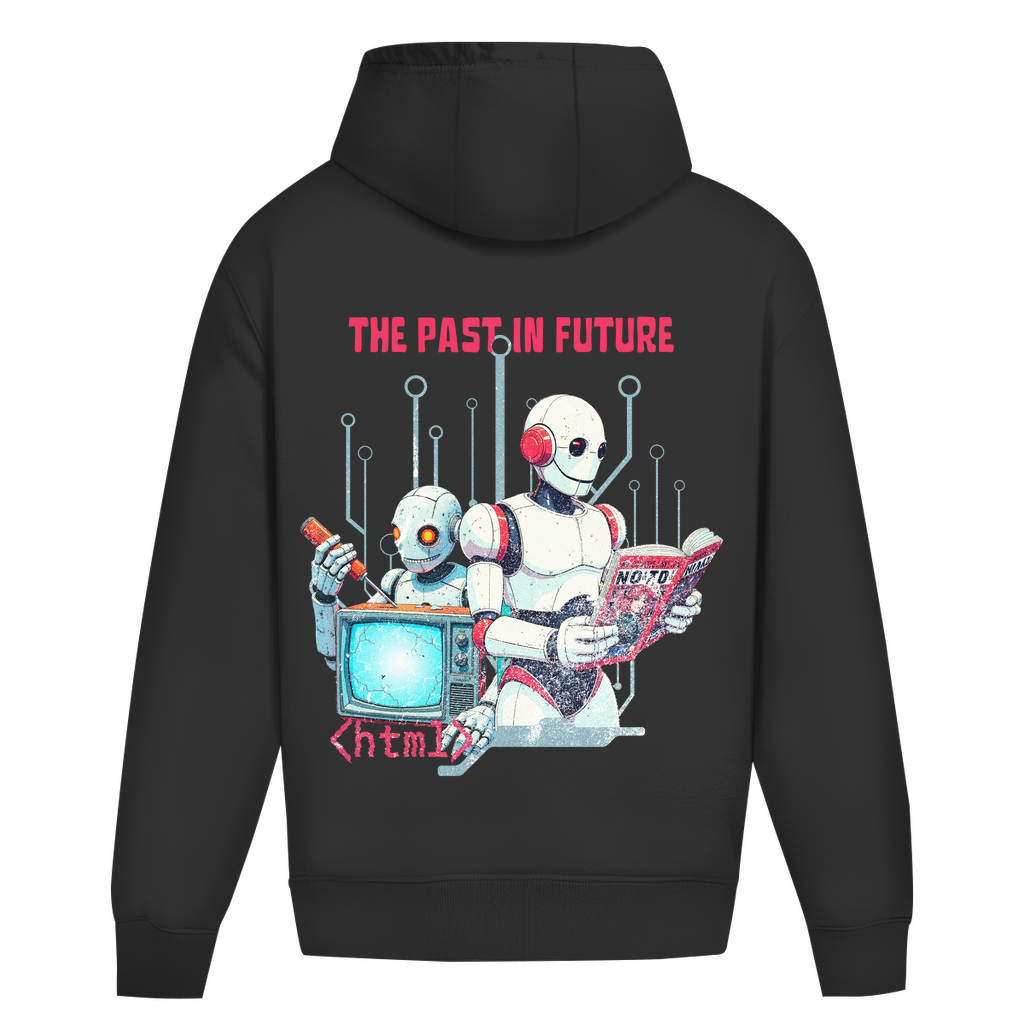 The Past in the Future Oversized Hoodie