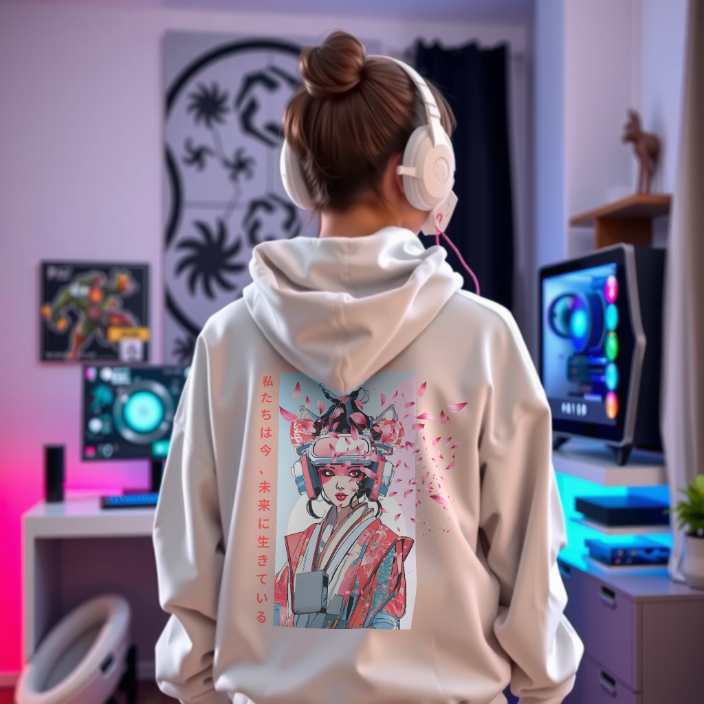 Virtual Sakura XI Oversized Hoodie