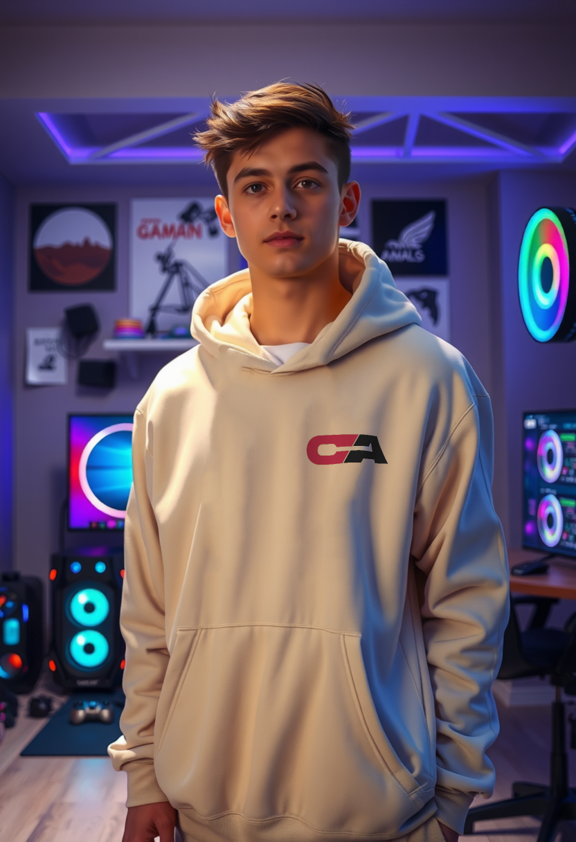 The Fusion of Machine and Human Oversized Hoodie