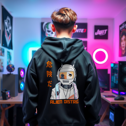 Alien District Oversized Hoodie