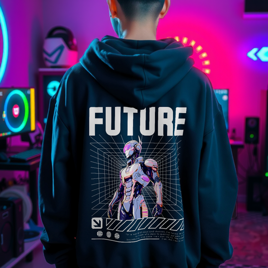 CyberForge Alpha Oversized Hoodie